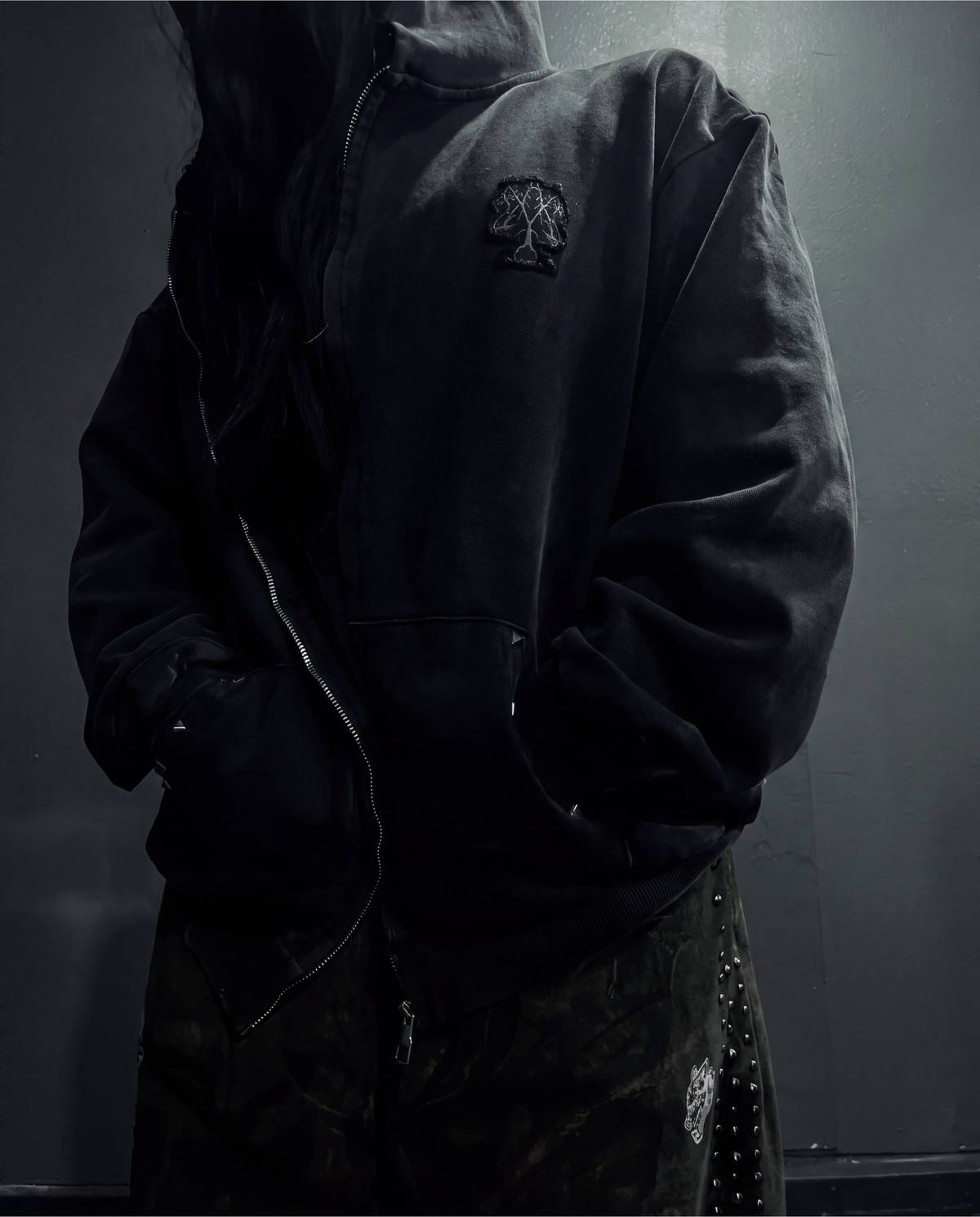 SHROUD BAGGY ZIP-UP