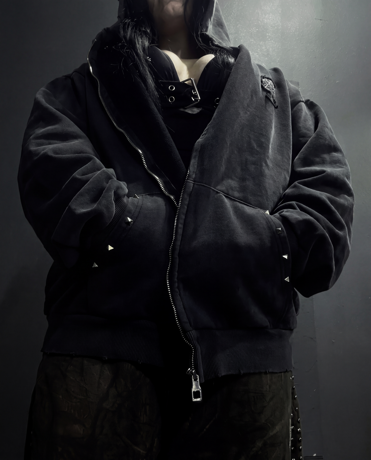 SHROUD BAGGY ZIP-UP